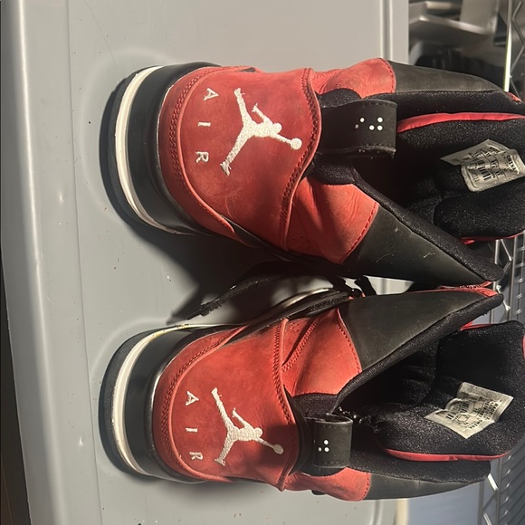 Red Jordan Nike flights size 13 - Picture 4 of 5